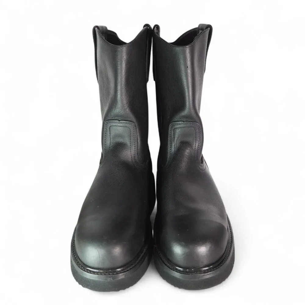 Original Michel Grasso Mil Rayas Work Boots with Steel Helmet Black‎ Men's 9